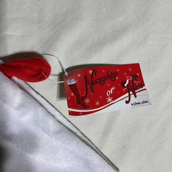 Naughty or Nice High Heel Boot Christmas Stocking - Picture 6 of 8